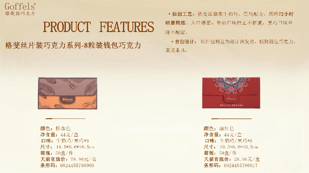 格斐丝片装巧克力系列